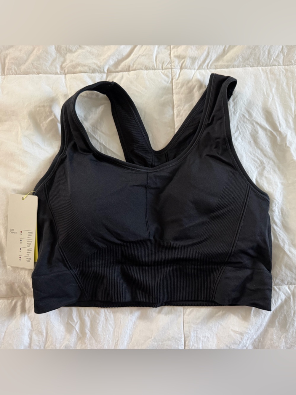 all in motion Black Seamless Sports Bralette